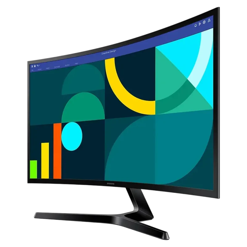 27″ Monitor Samsung S27D366G, VA 1920×1080 FHD, Negru 4