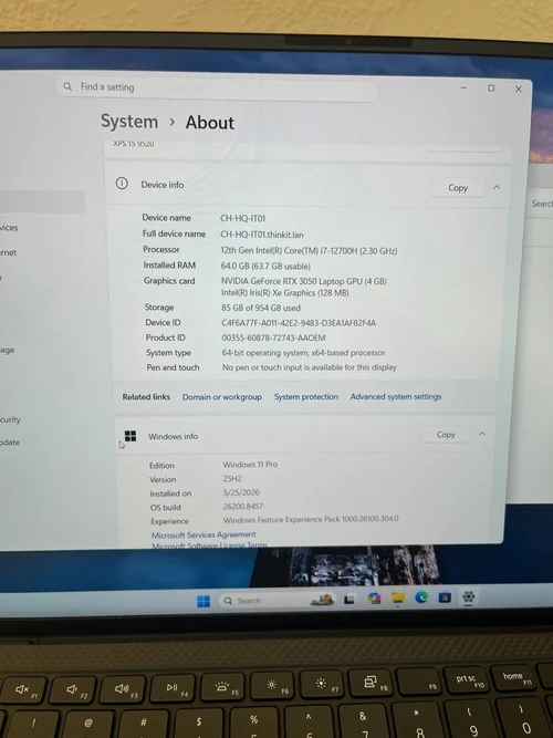 DELL XPS 15 9510